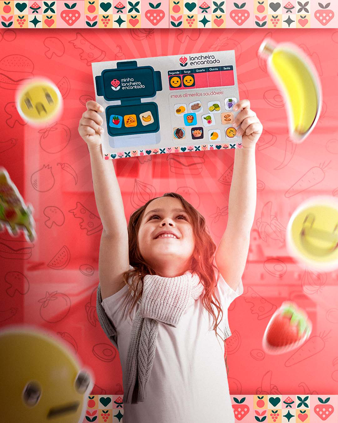 Calendário Lúdico Lancheira Encantada